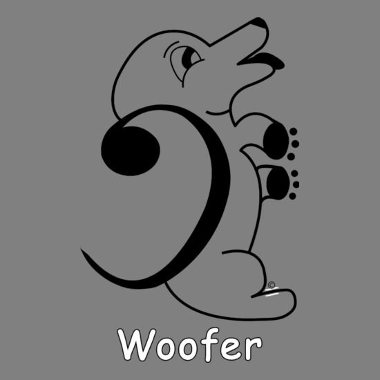 Woofer the Dog (Bass Clef) Thumbnail