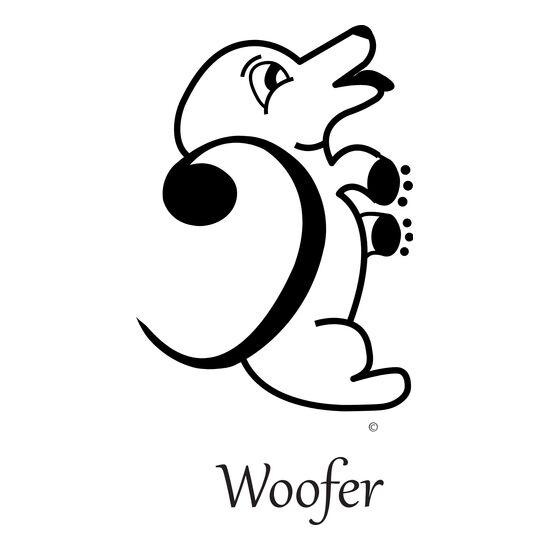 Woofer the Dog (Bass Clef) Thumbnail