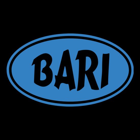 Oval Bari in Glitter Print Thumbnail