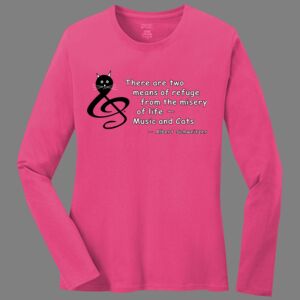 Cotton Women's Long Sleeve Tee Thumbnail