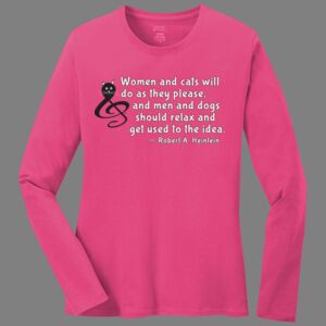 Cotton Women's Long Sleeve Tee Thumbnail