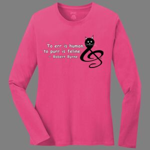 Cotton Women's Long Sleeve Tee Thumbnail