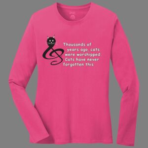 Cotton Women's Long Sleeve Tee Thumbnail