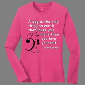 Cotton Women's Long Sleeve Tee Thumbnail