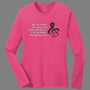 Cotton Women's Long Sleeve Tee Thumbnail