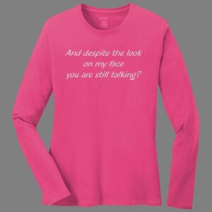 Cotton Women's Long Sleeve Tee Thumbnail