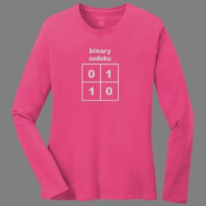 Cotton Women's Long Sleeve Tee Thumbnail