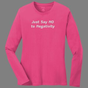 Cotton Women's Long Sleeve Tee Thumbnail