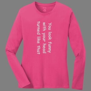 Cotton Women's Long Sleeve Tee Thumbnail