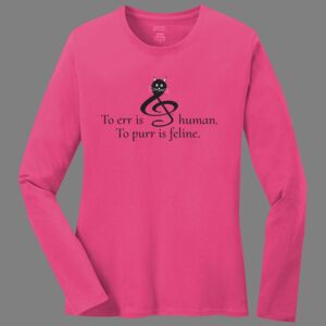 Cotton Women's Long Sleeve Tee Thumbnail