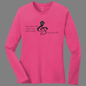 Cotton Women's Long Sleeve Tee Thumbnail