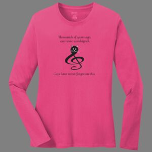 Cotton Women's Long Sleeve Tee Thumbnail
