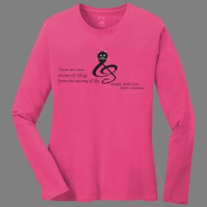 Cotton Women's Long Sleeve Tee Thumbnail