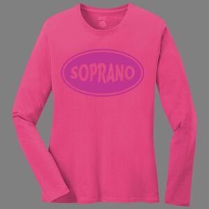 Cotton Women's Long Sleeve Tee Thumbnail