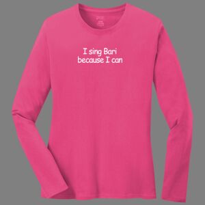 Cotton Women's Long Sleeve Tee Thumbnail