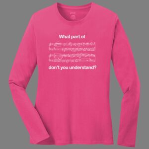 Cotton Women's Long Sleeve Tee Thumbnail
