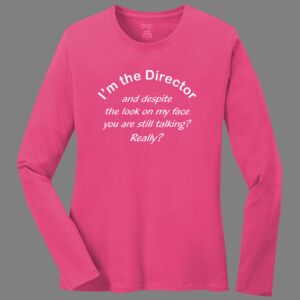 Cotton Women's Long Sleeve Tee Thumbnail