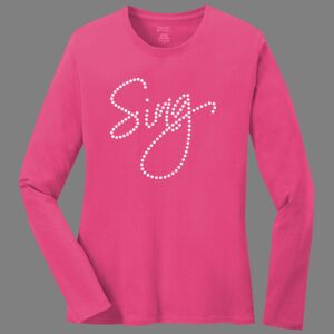 Cotton Women's Long Sleeve Tee Thumbnail
