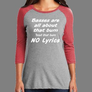 TriBlend Women's 3/4 Raglan Tee Thumbnail