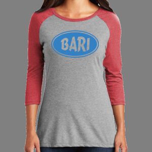 TriBlend Women's 3/4 Raglan Tee Thumbnail