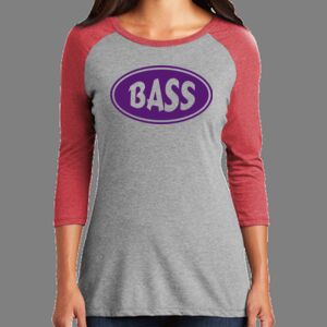TriBlend Women's 3/4 Raglan Tee Thumbnail