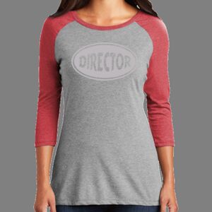 TriBlend Women's 3/4 Raglan Tee Thumbnail