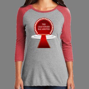 TriBlend Women's 3/4 Raglan Tee Thumbnail
