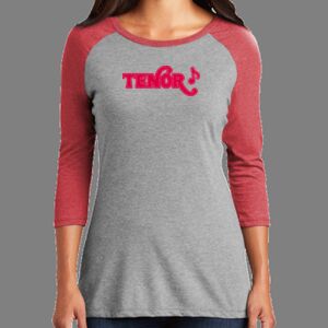 TriBlend Women's 3/4 Raglan Tee Thumbnail
