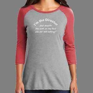 TriBlend Women's 3/4 Raglan Tee Thumbnail