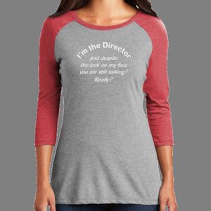 TriBlend Women's 3/4 Raglan Tee Thumbnail