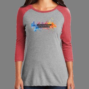 TriBlend Women's 3/4 Raglan Tee Thumbnail