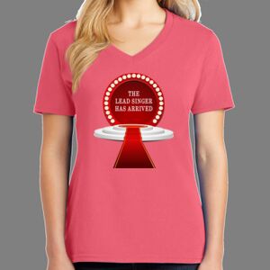 Cotton Women's V-neck Tee Thumbnail