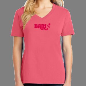 Cotton Women's V-neck Tee Thumbnail