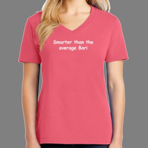 Cotton Women's V-neck Tee Thumbnail