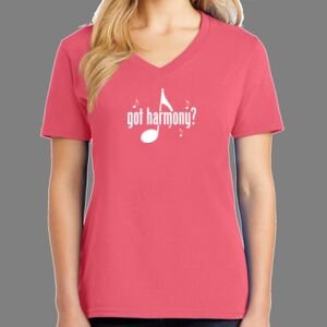 Cotton Women's V-neck Tee Thumbnail