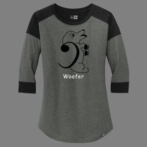 Women's Heritage Blend 3/4 Sleeve Baseball Raglan Tee Thumbnail