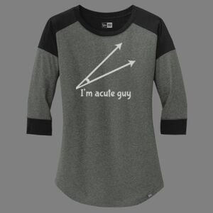 Women's Heritage Blend 3/4 Sleeve Baseball Raglan Tee Thumbnail