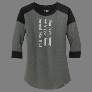 Women's Heritage Blend 3/4 Sleeve Baseball Raglan Tee Thumbnail