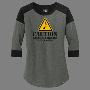 Women's Heritage Blend 3/4 Sleeve Baseball Raglan Tee Thumbnail