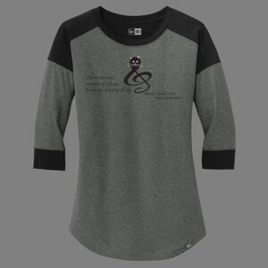 Women's Heritage Blend 3/4 Sleeve Baseball Raglan Tee Thumbnail