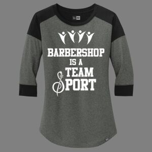 Women's Heritage Blend 3/4 Sleeve Baseball Raglan Tee Thumbnail