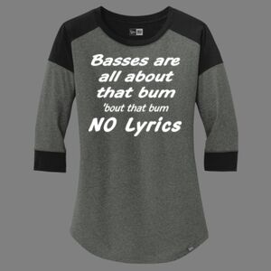 Women's Heritage Blend 3/4 Sleeve Baseball Raglan Tee Thumbnail