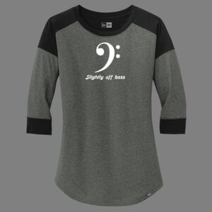 Women's Heritage Blend 3/4 Sleeve Baseball Raglan Tee Thumbnail