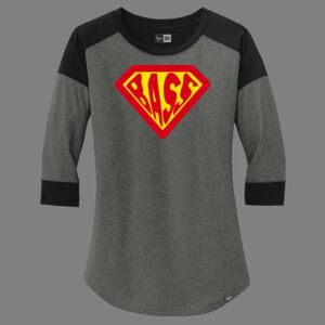 Women's Heritage Blend 3/4 Sleeve Baseball Raglan Tee Thumbnail