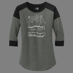 Women's Heritage Blend 3/4 Sleeve Baseball Raglan Tee Thumbnail