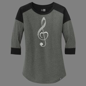 Women's Heritage Blend 3/4 Sleeve Baseball Raglan Tee Thumbnail