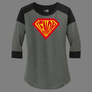 Women's Heritage Blend 3/4 Sleeve Baseball Raglan Tee Thumbnail