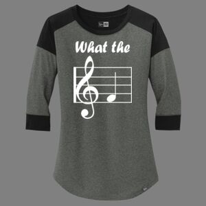 Women's Heritage Blend 3/4 Sleeve Baseball Raglan Tee Thumbnail