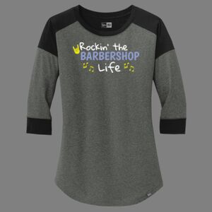 Women's Heritage Blend 3/4 Sleeve Baseball Raglan Tee Thumbnail