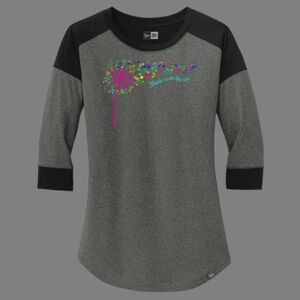 Women's Heritage Blend 3/4 Sleeve Baseball Raglan Tee Thumbnail